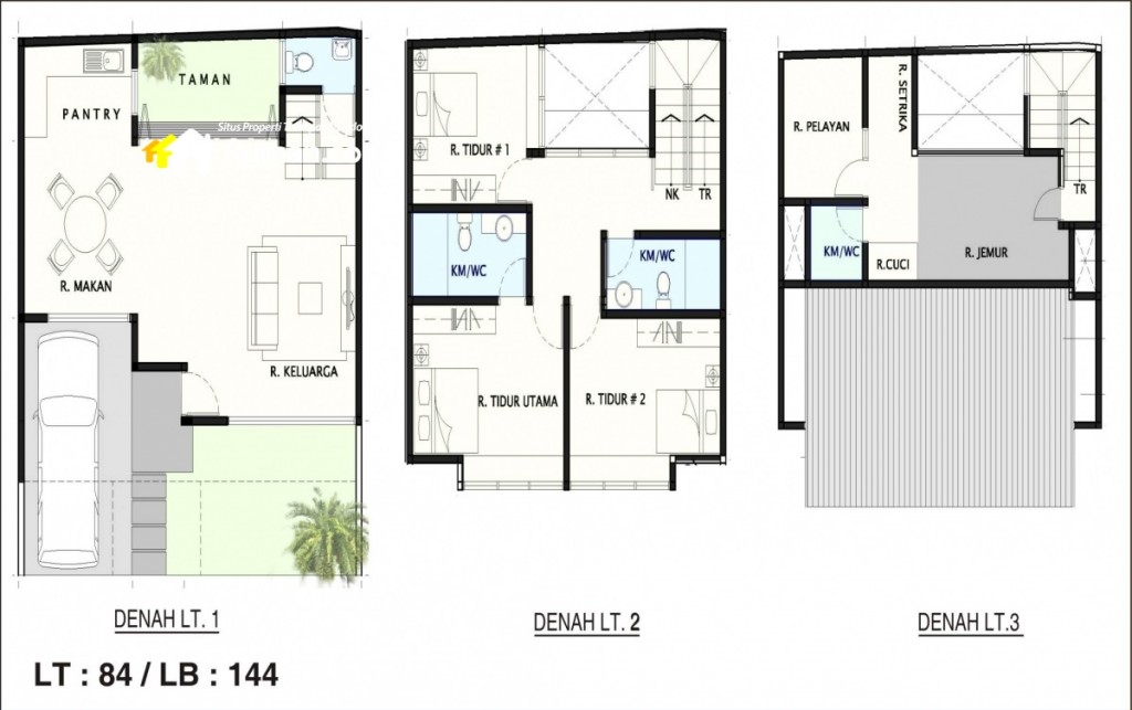 Belle Fille Town House